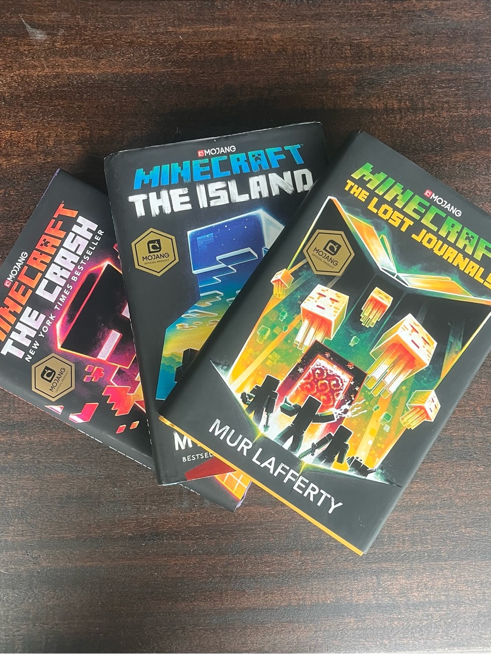 Minecraft Hardcover Book Set - Black Covers